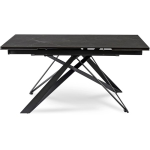 MASA EXTENSIBILA DIN CERAMICA 160-240CM, ARTIM MEBLE, CULOARE MARMURA NEAGRA, STIL MODERN - Img 8