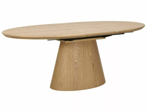 MASA EXTENSIBILA, MAROCCO 160/200CM, CULOARE STEJAR, BLAT DIN MDF SI FURNIR SI CADRUL DIN MDF SI FURNIR NATURAL, STIL MODERN - Img 3