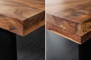 MASA LIVING 140CM, IRON CRAFT, DIN LEMN MASIV SI METAL, ARTIM GROUP SELECTION - Img 5
