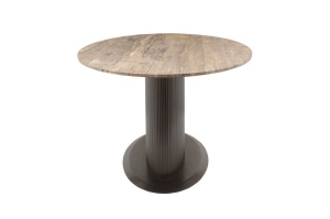 MASA LIVING OVALA, RUSSO 235CM, MDF SI TRAVERTIN, MARO, RICHMOND INTERIORS - Img 3