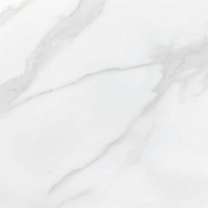 MASA LIVING STIL CASEMIRO, CU EFECT DE MARMURA ALBA/AURIU, 90 CM, BLAT DIN STICLA SI PICIOR DIN METAL, STIL MODERN - Img 2