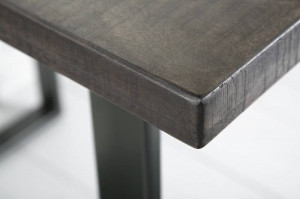 MASA PENTRU BAR 120CM, IRON CRAFT MANGO, COD 38667, DESIGN VINTAGE INDUSTRIAL - Img 5