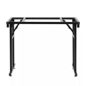 MASA PENTRU CATERING/CONFERINTE 190X100 CM, STEJAR LANCELOT/NEGRU, DIN PAL LAMINAT SI OTEL, ARTIM GROUP SELECTION - Img 6