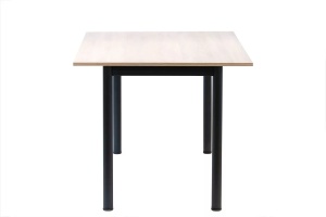 MASA PENTRU CATERING/CONFERINTE 200X90 CM, STEJAR SONOMA/NEGRU, DIN PAL LAMINAT SI OTEL, ARTIM GROUP SELECTION - Img 2