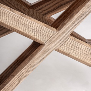 MASA SUFRAGERIE EXTENSIBILA, VREBOS 220CM, LEMN DE FRASIN SI MDF, NATUR, ARTIM GROUP SELECTION - Img 7