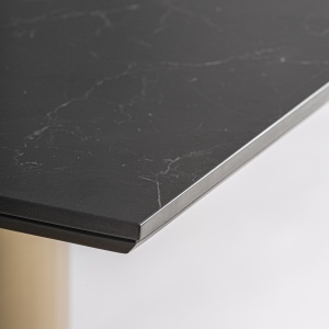 MASUTA DE BAR TASQUE 76CM, DIN METAL SI PORTELAN, DESIGN EXCLUSIVIST, VICAL HOME - Img 3