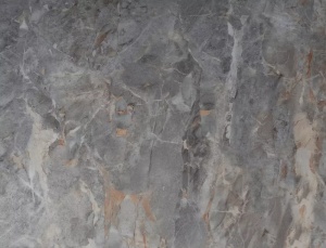 MASUTA DE CAFEA ADORO A, 118CM, GRI LUCIOS/CUPRU, BLAT DIN MDF, CERAMICA SI METAL, STIL MODERN - Img 7