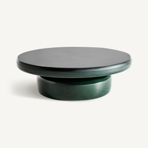 MASUTA DE CAFEA EXCLUSIVISTA GORY, CULOARE VERDE LUCIOS, DIN FIBRA DE STICLA, VICAL HOME - Img 2