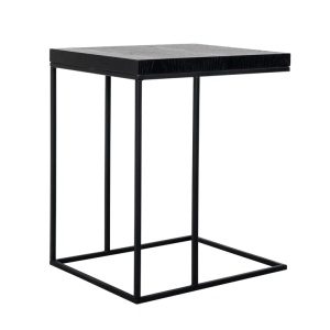 MASUTA DE CAFEA OAKURA, 6519, CONFECTIONAT DIN METAL SI FURNIR DE STEJAR, STIL MODERN