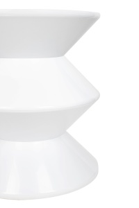 MASUTA DE CAFEA TURN, ALBA, CONFECTIONATA DIN POLIPROPILENA, STIL MODERN - Img 2