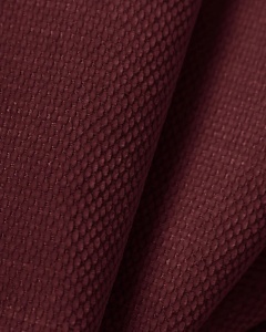 MODUL PUF CANAPEA MOLINO, 75X75, BORDO, CU TAPITERIE DIN TEXTIL CHENILLE REBEL, MICADONI - Img 3