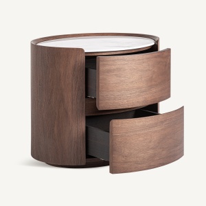 NOPTIERA EXCLUSIVISTA STUETTA 60CM, FURNIR, MDF STEJAR SI PIATRA, VICAL HOME - Img 3