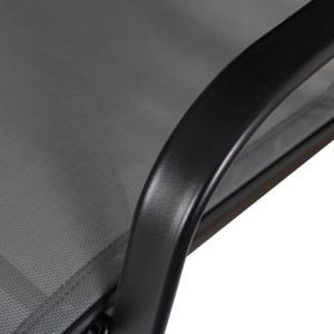 OFERTA 2026!!! SET MOBILIER DE GRADINA/TERASA, MINNESOTA, ARTIM MEBLE, DIN METAL, TECHNORATAN SI STICLA, CULOARE GRI - Img 6