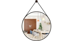 OGLINDA BAIE REA LOFT CFZL-MR060, 60CM, NEGRU, DIN STICLA SI METAL, CALITATE SUPERIOARA - Img 3