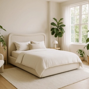 PAT 160X200CM, ARTIM MEBLE, CU SPATIU DE DEPOZITARE, REALIZAT DIN TEXTIL BOUCLE GRI, STIL MODERN