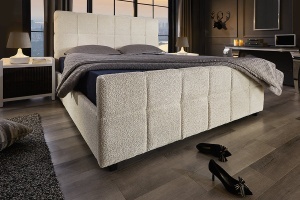 PAT CU SPATIU DE DEPOZITARE, PRESTIGE 180X 200CM, MATERIAL BOUCLE, CULOARE CREM, ARTIM GROUP SELECTION - Img 8