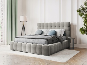 PAT EXCLUSIVIST 140X200CM, CU LADA DEPOZITARE, DIN CATIFEA, DIVERSE NUANTE, ARTIM GROUP SELECTION - Img 6
