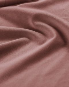 PAT SINGLE KAELLE, 90X200 CM, ROZ, CU SOMIERA RABATABILA, CU TAPITERIE DIN TEXTIL CATIFEA BLUVEL, MICADONI - Img 5