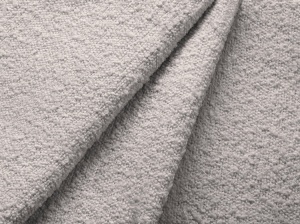 PAT TAPITAT JODIE, 140X200, GRI DESCHIS, SOMIERA RABATABILA, CU TAPITERIE DIN TEXTIL BOUCLE BALOO, MICADONI - Img 6