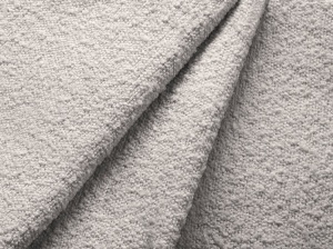 PAT TAPITAT LUPINE, 180X200, GRI DESCHIS, SOMIERA RABATABILA, CU TAPITERIE DIN TEXTIL BOUCLE BALOO, MICADONI - Img 4