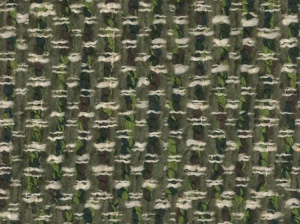PAT TAPITAT SOLANGE, 200X200, VERDE, SOMIERA RABATABILA, CU TAPITERIE DIN TEXTIL CHENILLE SILENCIO, MICADONI - Img 5