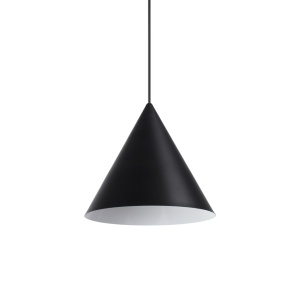 PENDUL A-LINE SP1 D30, NEGRU, DIN METAL, STIL CLASIC - Img 1