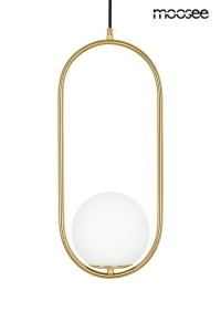 PENDUL AURELIA 50 GOLD, CONFECTIONAT DIN METAL SI STICLA, STIL MODERN