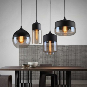 PENDUL ZENIT C BLACK APP020-1CP, 25x18/100 cm, NEGRU, DIN STICLA DE INALTA CALITATE, METAL SI PLASTIC, STIL MODERN, TU - Img 6