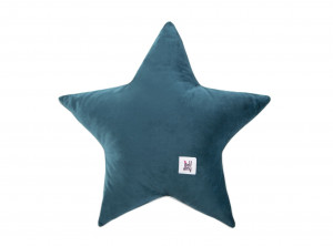 PERNUTA DECORATIVA VELVET STAR OCEAN DIN CATIFEA BA
