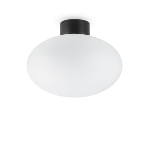PLAFONIERA DE EXTERIOR CLIO MPL1, NEGRU, DESIGN MODERN, IDEAL LUX