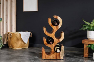 RAFT ORGANIZATOR 50CM, ARTE, LEMN MASIV, DESIGN MODERN, COD 43302 - Img 2