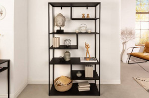 RAFT ORGANIZATOR, REGAL DURA 180CM, METAL, COD 41580, DESIGN RETRO - Img 2