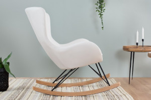 SCAUN BALANSOAR ALB SCANDINAVIA SWING 38229 - DESIGN SCANDINAV - Img 2