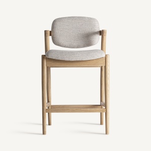 SCAUN DE BAR NAMUR 94CM, DIN LEMN SI TEXTIL, STIL MODERN, VICAL HOME - Img 2