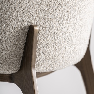 SCAUN DE BAR UELZEN 97CM, DIN METAL SI TEXTIL, STIL MODERN, VICAL HOME - Img 7
