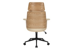 SCAUN DE BIROU, MANHATTAN ROTATIV, PIELE ECO SI LEMN DE STEJAR, ARTIM GROUP SELECTION - Img 2