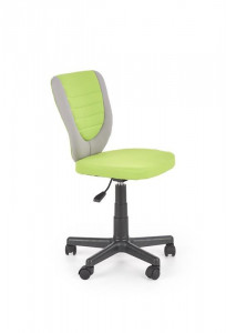 SCAUN DE BIROU PENTRU COPII TOBY GRI/VERDE/NEGRU STIL MODERN HALMAR