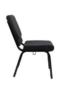 SCAUN DE EVENIMENTE/CONFERINTE SAMOS NEGRU, CONFECTIONAT DIN TEXTIL SI METAL, STIL MODERN - Img 3