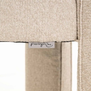 SCAUN DINING BELLE, REALIZAT DIN LEMN, FURNIR SI TEXTIL IGNIFUG, CULOARE CREM, DESIGN DEOSEBIT, RICHMOND INTERIORS - Img 7