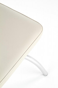 SCAUN DINING K297 CROM/GRI DESCHIS STIL MODERN HALMAR - Img 6