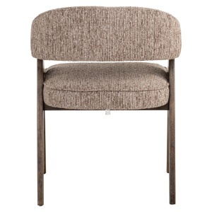 SCAUN DINING, MORI, REALIZAT DIN METAL DE CAUCIUC, FURNIR SI TEXTIL IGNIFUG, CULOARE CAPPUCCINO, DESIGN DEOSEBIT, RICHMOND INTERIORS - Img 10