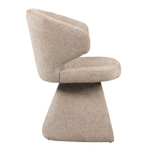SCAUN DINING, ZENITH, REALIZAT DIN METAL SI TEXTIL, CULOARE MARO, DESIGN DEOSEBIT, RICHMOND INTERIORS - Img 4