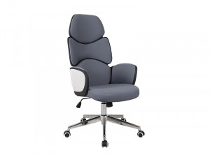 SCAUN DIRECTORIAL Q-888 GRI/NEGRU STIL MODERN SIGNAL