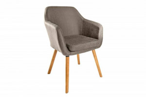SCAUN ELEGANT, DESIGN VINTAGE, MICROFIBRA, SUPREME - Img 6