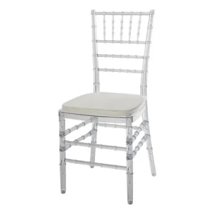 SCAUN PENTRU EVENIMENTE, CHIAVARI AMERICAN, DIN MATERIAL PLASTIC FOARTE REZISTENT, TRANSPARENT, STIVUIBIL - Img 5