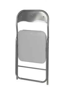 SCAUN PLIABIL PENTRU BIROU/CATERING GRI - DESIGN MODERN - Img 3