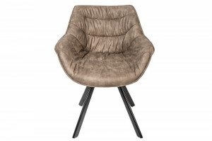 SCAUN, THE DUTCH COMFORT, TAUPE, CATIFEA, STIL RETRO VINTAGE - Img 2