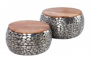 SET 2 MASUTE DE CAFEA STONE MOSAIC 39519 STIL MODERN UNICAT - Img 6