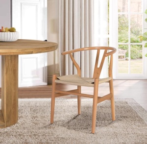 SET 2 SCAUNE, 5910, LEMN DE FAG SI TEXTIL, ARTIM GROUP SELECTION - Img 1