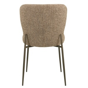 SET 2 SCAUNE DINING, ODARBY, REALIZAT DIN METAL SI TEXTIL IGNIFUG, CULOARE MARO, DESIGN DEOSEBIT, RICHMOND INTERIORS - Img 4